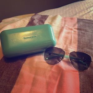 Tiffany Aviator Sun Glasses